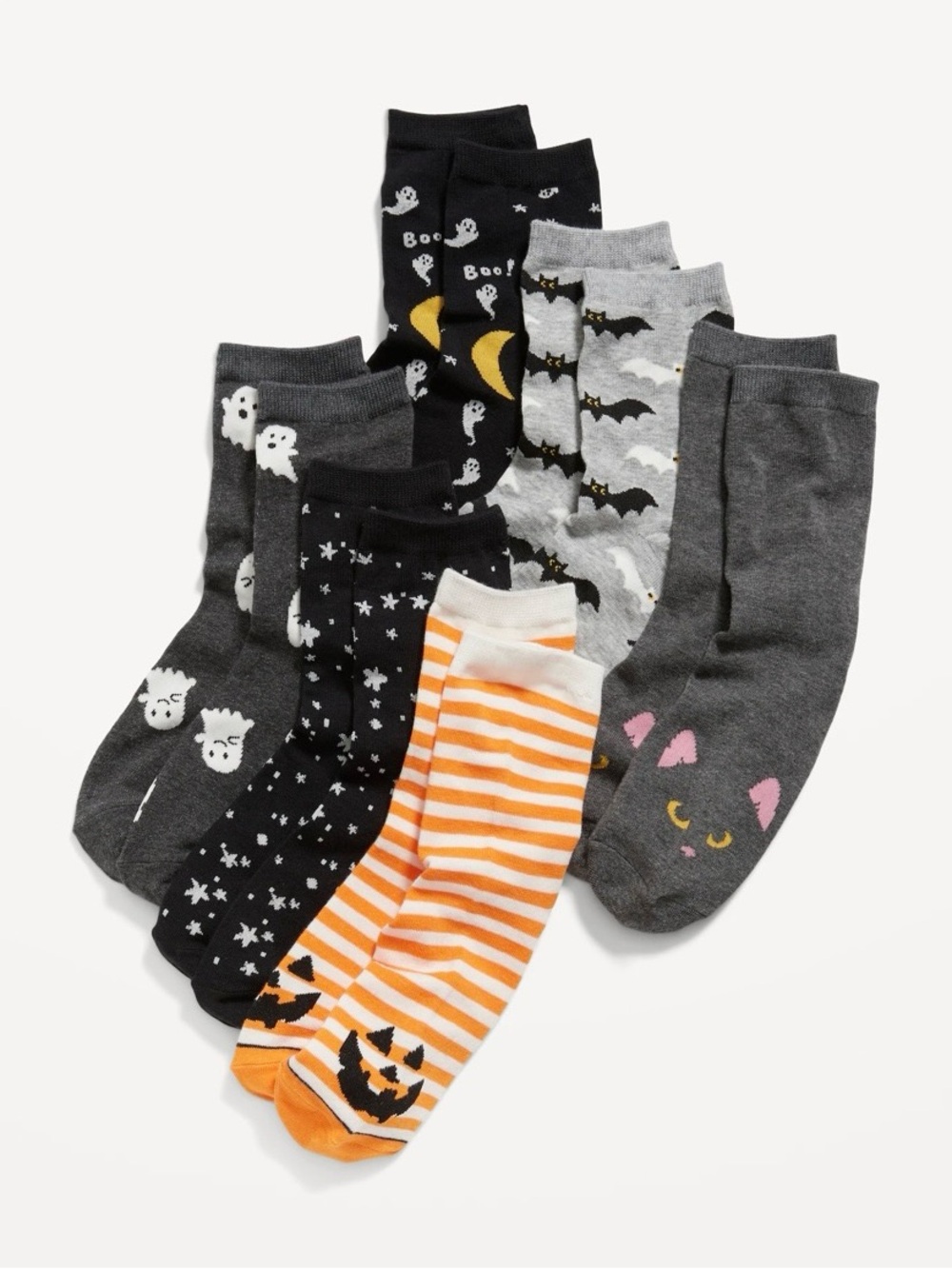 6-Pack Kids Halloween Socks 🎃